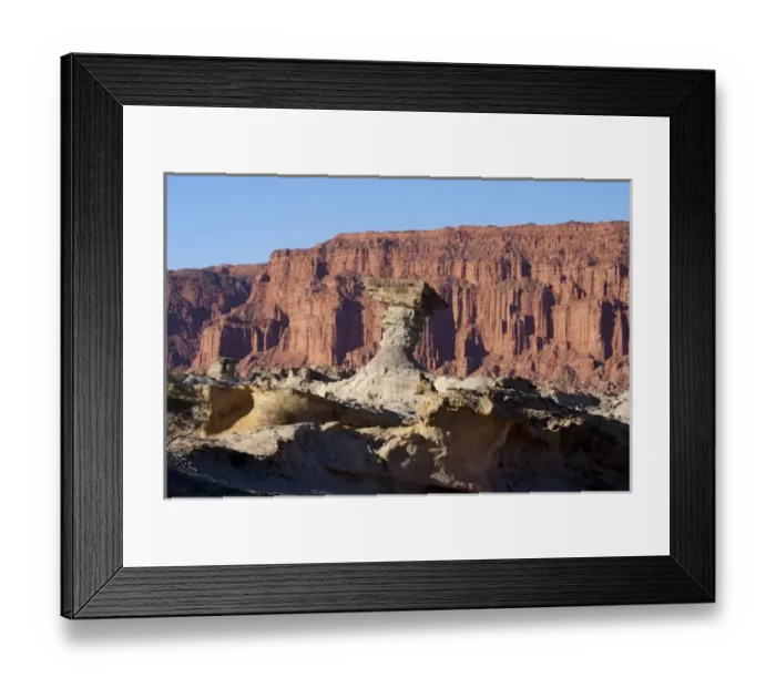 Framed Print : Argentina, Provinca La Rioja, stone formation in National Park Talampaya Framed Print : Argentina, Provinca La Rioja, stone formation in National Park Talampaya