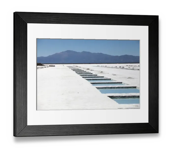 Framed Print : Argentina, Jujuy, Salinas Grandes, salt lake Framed Print : Argentina, Jujuy, Salinas Grandes, salt lake