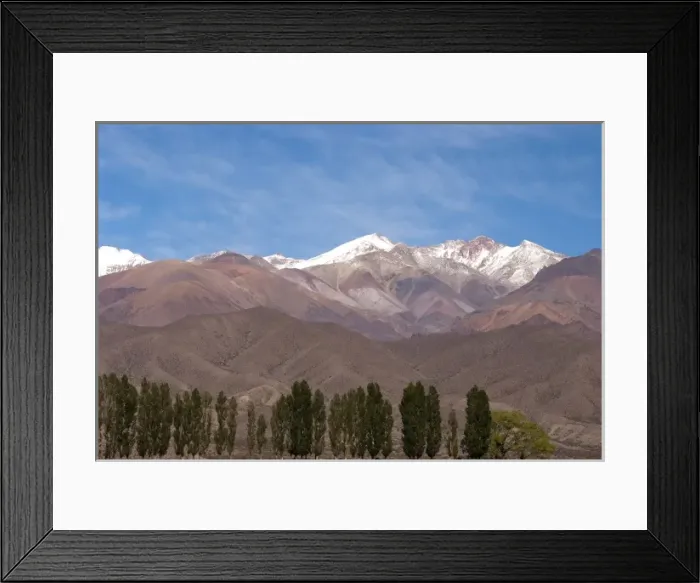 Framed Print : Argentina, Mendoza, stunning landscape Framed Print : Argentina, Mendoza, stunning landscape