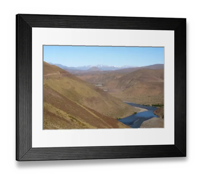 Framed Print : Argentina, Neuquen, typical landscape of the region El Cholo Framed Print : Argentina, Neuquen, typical landscape of the region El Cholo