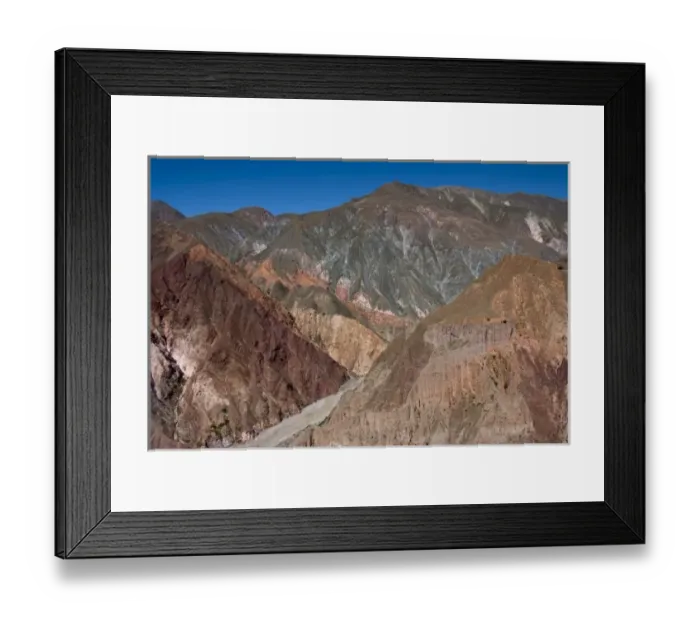 Framed Print : Argentina, Salta, Iruya, colorful and peaceful Andes mountains Framed Print : Argentina, Salta, Iruya, colorful and peaceful Andes mountains