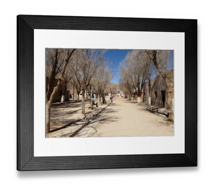 Framed Print : South America, Argentina, Province Jujuy - street scenery in Susques, a remote Framed Print : South America, Argentina, Province Jujuy - street scenery in Susques, a remote