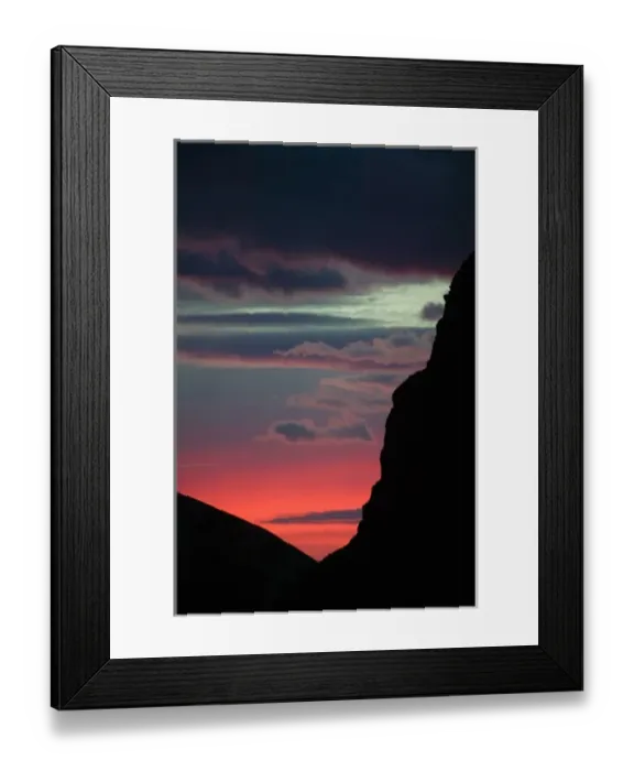 Framed Print : Morning glow over silhouette of mountain, Fitz Roy, National Park Los Glaciares, El Chalten Framed Print : Morning glow over silhouette of mountain, Fitz Roy, National Park Los Glaciares, El Chalten