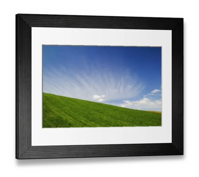 Framed Print : USA, Washington, Palouse Country, Hillside of Wheat with Streaming Finger Clouds Framed Print : USA, Washington, Palouse Country, Hillside of Wheat with Streaming Finger Clouds