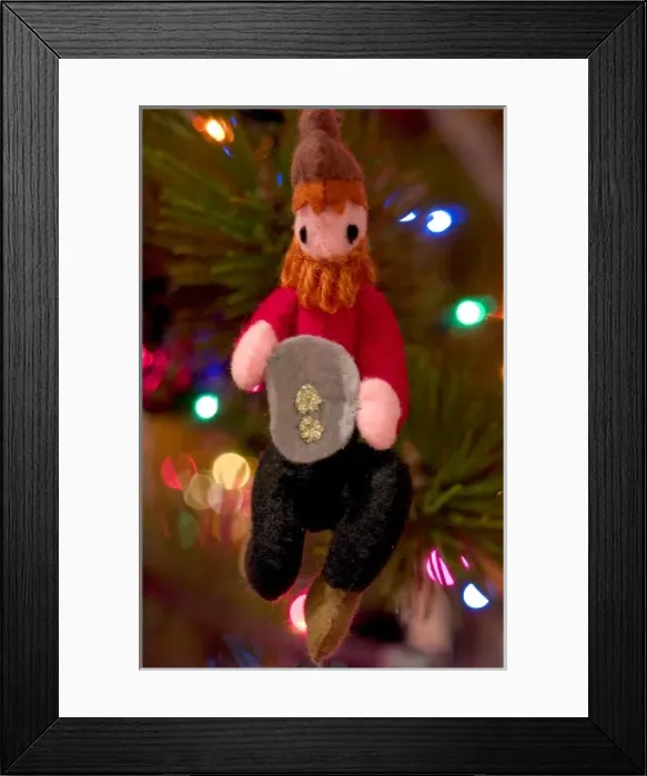 Framed Print : Christmas tree ornaments Framed Print : Christmas tree ornaments