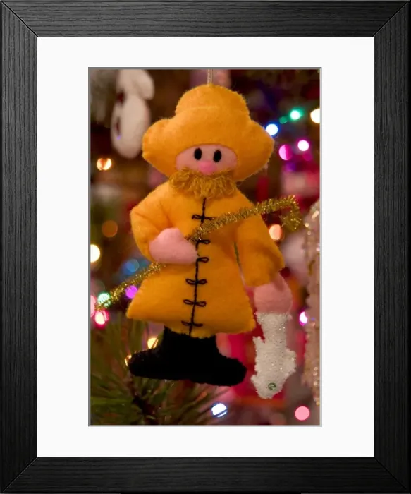 Framed Print : Christmas tree ornaments Framed Print : Christmas tree ornaments