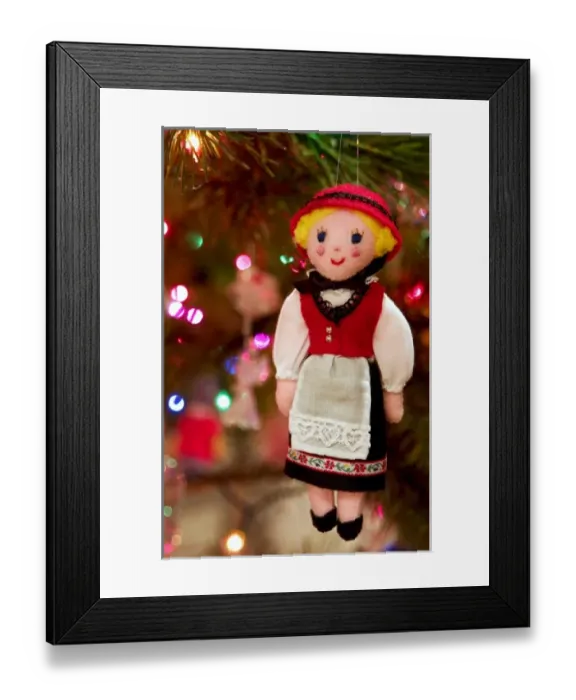 Framed Print : Christmas tree ornaments Framed Print : Christmas tree ornaments