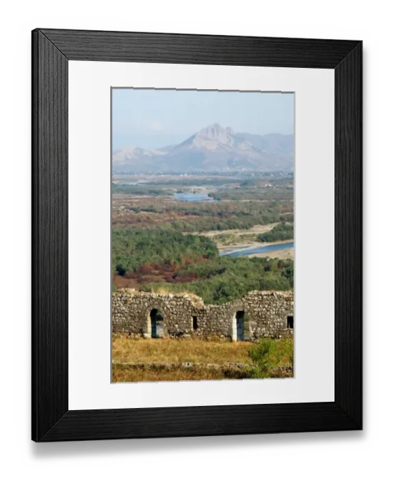 Framed Print : Europe, Albania