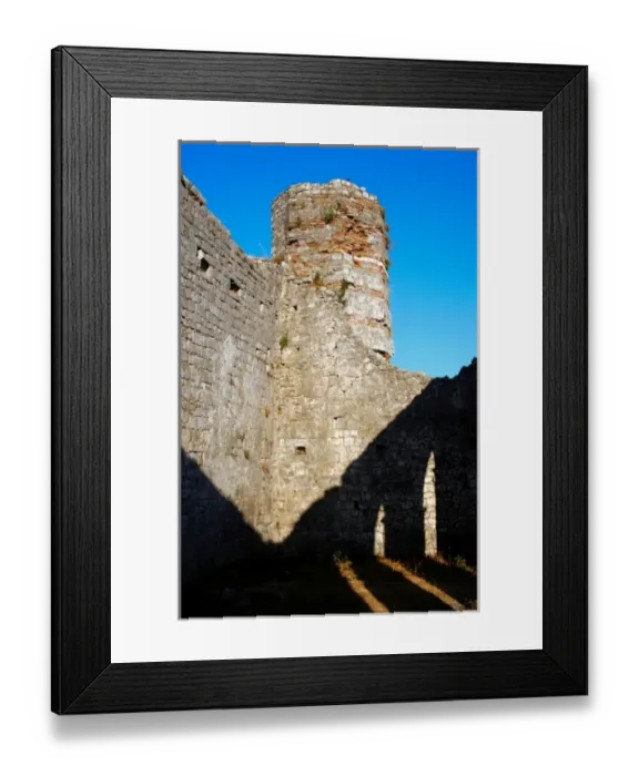 Framed Print : Republic of Albania. Shkodra (Scutari). St. Stephens Church within the Rozafa castle Framed Print : Republic of Albania. Shkodra (Scutari). St. Stephens Church within the Rozafa castle