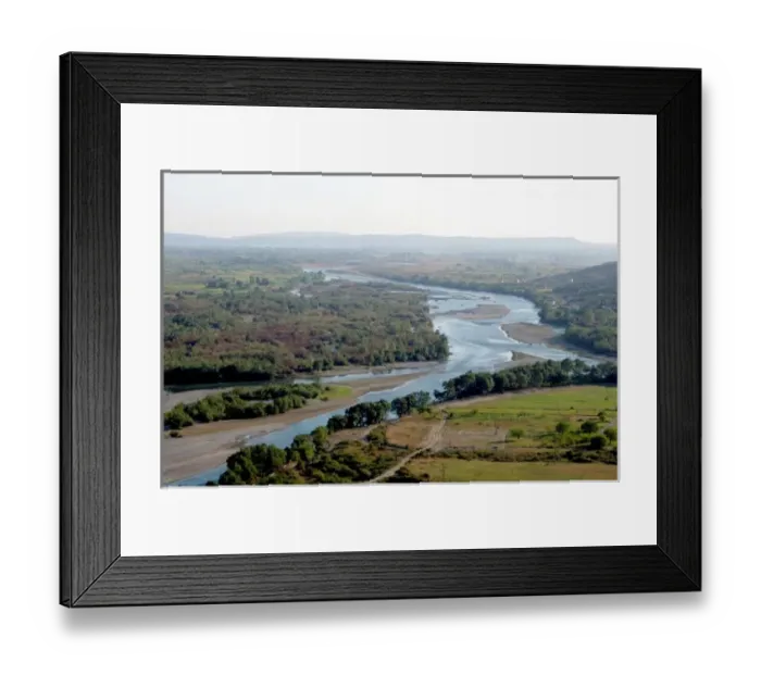 Framed Print : Albania, Shkodra. Drinit and Kir river flowing into the river Buna Framed Print : Albania, Shkodra. Drinit and Kir river flowing into the river Buna