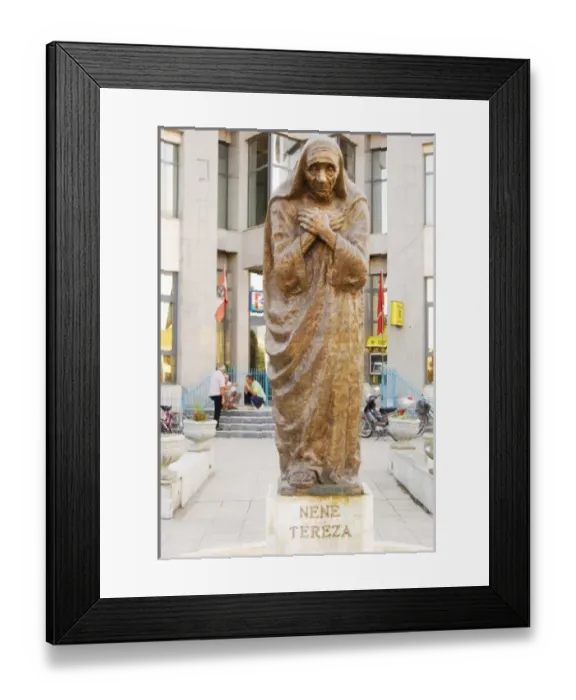 Framed Print : Mother Teresa of Calcutta (1910-1997). Albanian nun with Indian citizenship who founded Framed Print : Mother Teresa of Calcutta (1910-1997). Albanian nun with Indian citizenship who founded