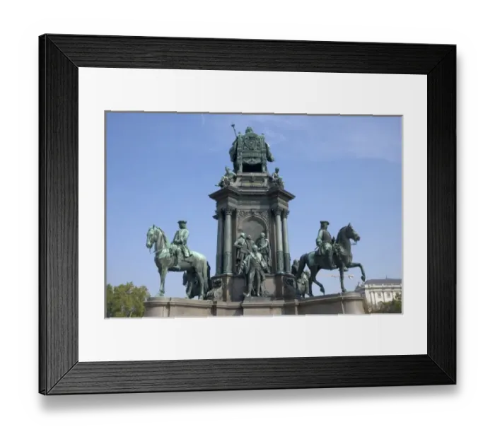 Framed Print : Maria Theresia Denkmal (Maria Theresa Monument), Vienna, Austria Framed Print : Maria Theresia Denkmal (Maria Theresa Monument), Vienna, Austria