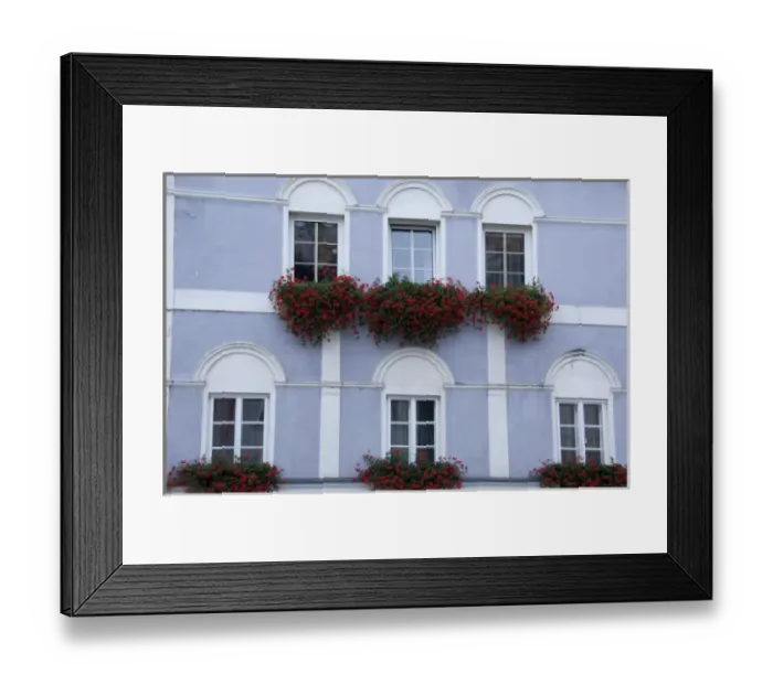 Framed Print : Austria, Wachau Valley, Melk. Historic downtown Melk Framed Print : Austria, Wachau Valley, Melk. Historic downtown Melk