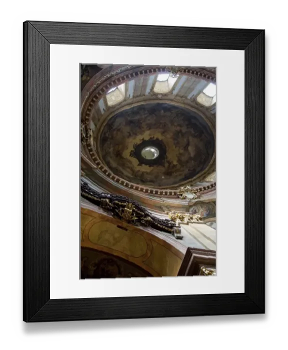 Framed Print : Austria, Vienna. St. Peters Church, 18th century Baroque. Daily mass has been Framed Print : Austria, Vienna. St. Peters Church, 18th century Baroque. Daily mass has been