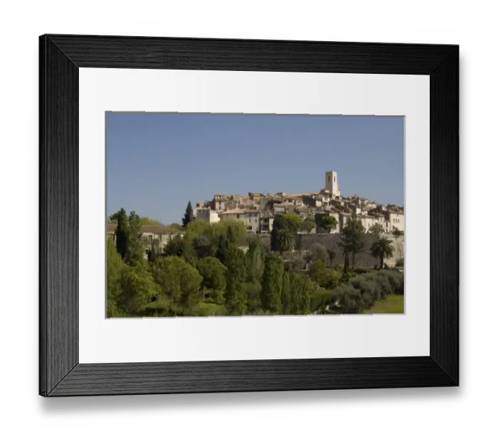 Framed Print : Saint Paul de Vence, Cote d Azur, France Framed Print : Saint Paul de Vence, Cote d Azur, France