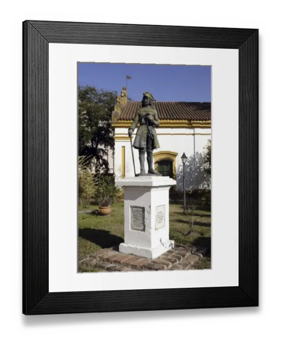 Framed Print : Cabildo: historical part of the city of Lujan is now a well kept Museum on the side