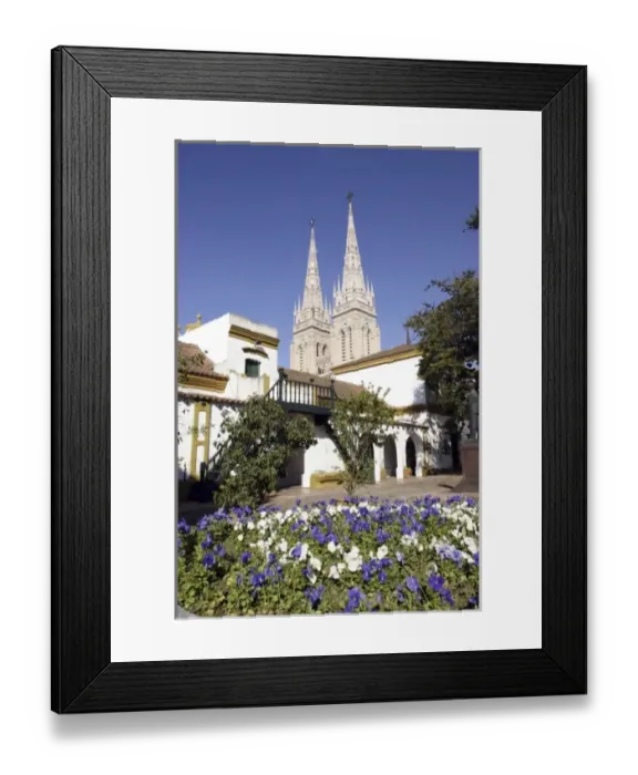 Framed Print : Cabildo: historical part of the city of Lujan is now a well kept Museum on the side Framed Print : Cabildo: historical part of the city of Lujan is now a well kept Museum on the side