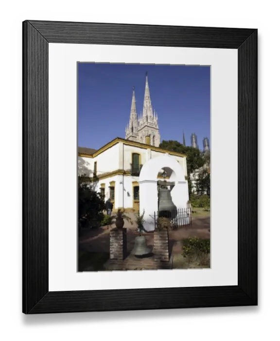 Framed Print : Cabildo: historical part of the city of Lujan is now a well kept Museum on the side Framed Print : Cabildo: historical part of the city of Lujan is now a well kept Museum on the side