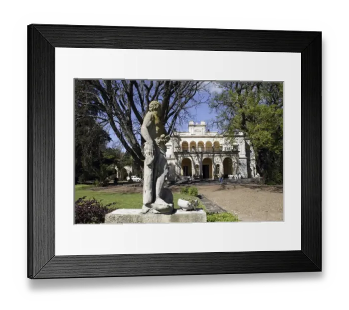 Framed Print : Santa Candida property used to belong to the Urquiza family, first president of Argentina