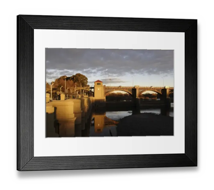 Framed Print : Ingeniero Ballester Dam, at sunset, on the Neuquen river, in the Argentine Patagonia Framed Print : Ingeniero Ballester Dam, at sunset, on the Neuquen river, in the Argentine Patagonia