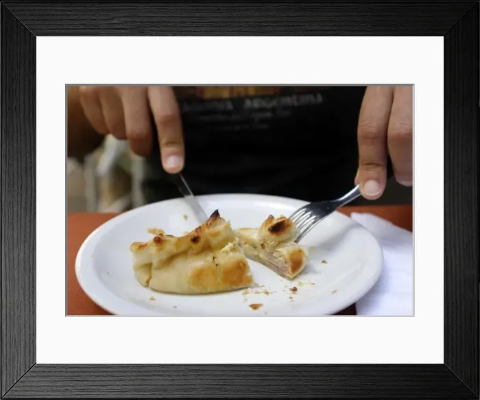 Framed Print : Argentina, Buenos Aires. Argentine empanadas