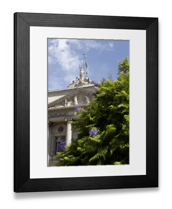 Framed Print : Argentina, Buenos Aires. University building Framed Print : Argentina, Buenos Aires. University building