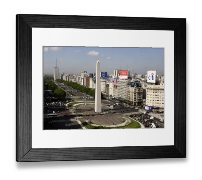 Framed Print : Argentina, Buenos Aires. Obelisk on Avenida 9 de Julio Framed Print : Argentina, Buenos Aires. Obelisk on Avenida 9 de Julio