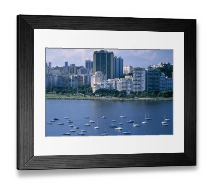 Framed Print : South America, Brazil, Rio de Janeiro, coastline Framed Print : South America, Brazil, Rio de Janeiro, coastline
