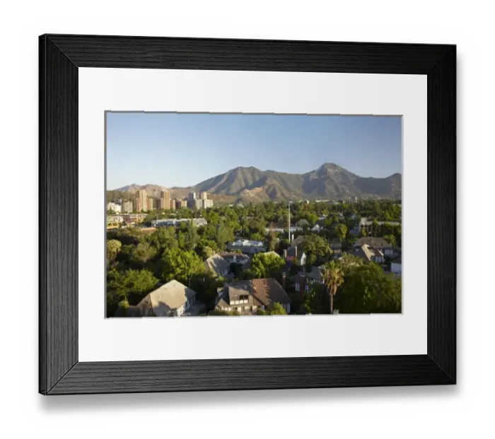 Framed Print : South America, Chile, Santiago, Vitacura and Cerro Manquehue Framed Print : South America, Chile, Santiago, Vitacura and Cerro Manquehue