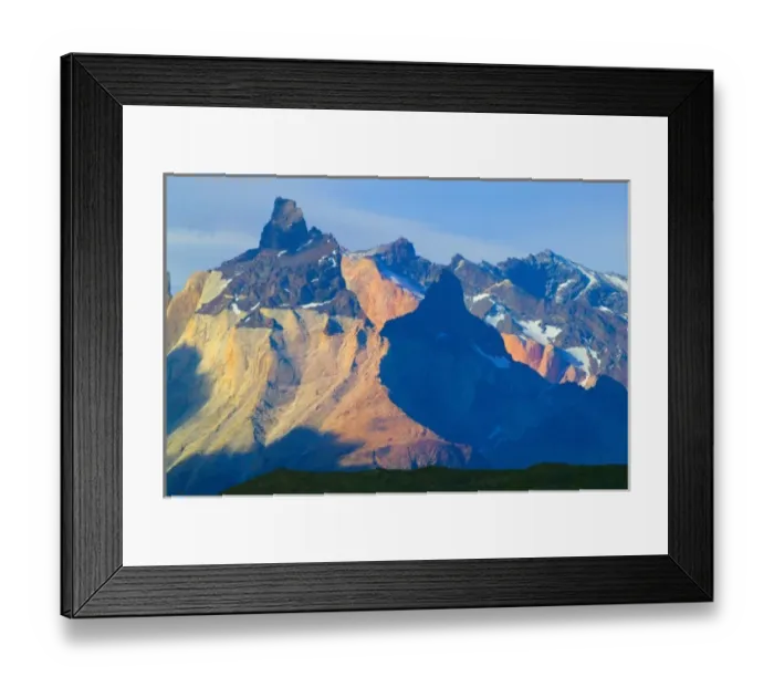 Framed Print : Landscape of Cuernos del Paine, Torres del Paine National Park, Patagonia, Chile Framed Print : Landscape of Cuernos del Paine, Torres del Paine National Park, Patagonia, Chile