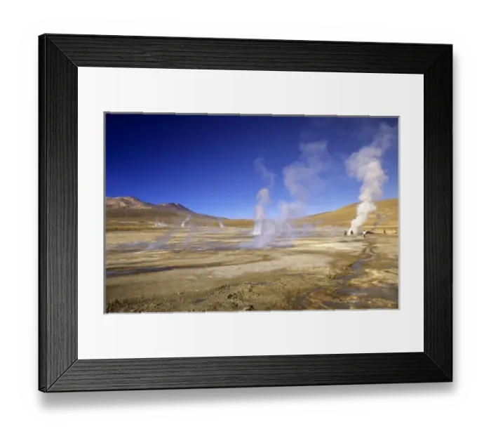Framed Print : El Tatio Geysers, Atacama Desert, Atacama, Chile Framed Print : El Tatio Geysers, Atacama Desert, Atacama, Chile