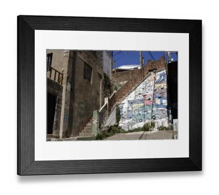 Framed Print : Valparaiso is Chiles most important seaport and an increasingly vital cultural Framed Print : Valparaiso is Chiles most important seaport and an increasingly vital cultural