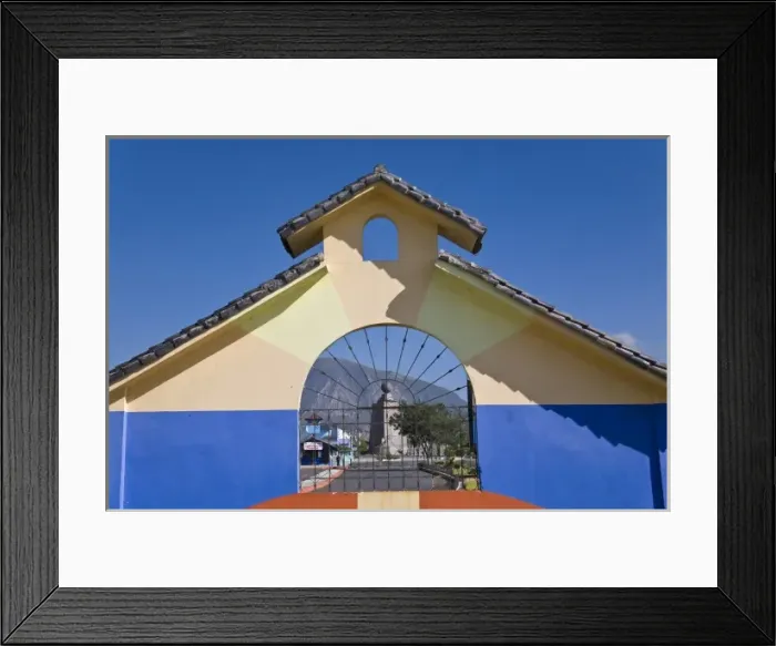 Framed Print : Ecuador, Quito. La Mitad del Mundo, the monument marking the location where French Framed Print : Ecuador, Quito. La Mitad del Mundo, the monument marking the location where French