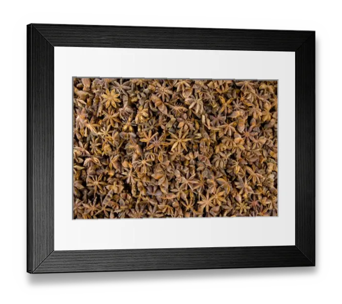 Framed Print : Ecuador. Famous Otavalo Market which dates back to pre-Inca times. Dried anise Framed Print : Ecuador. Famous Otavalo Market which dates back to pre-Inca times. Dried anise