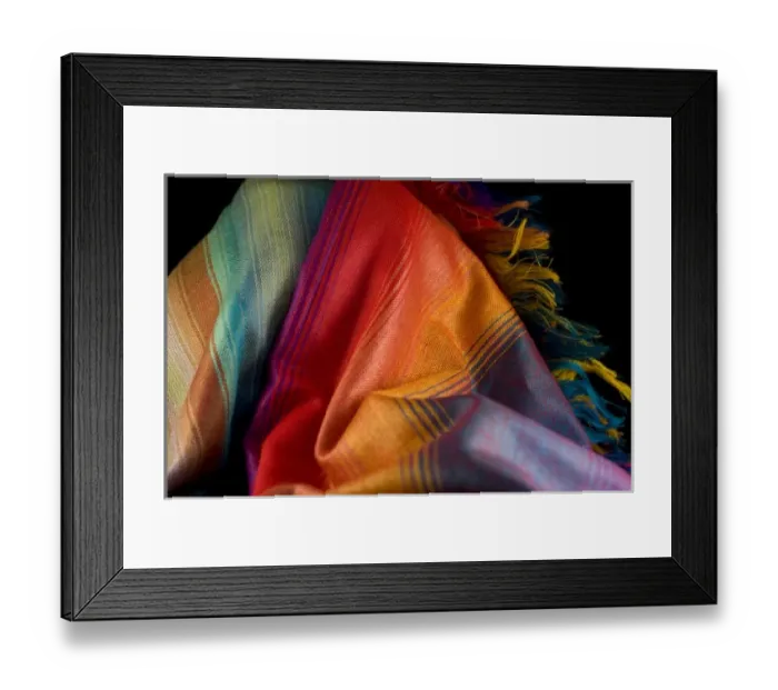 Framed Print : Ecuador. Typical Ecuadorian handicrafts, colorful textiles. (PR) Framed Print : Ecuador. Typical Ecuadorian handicrafts, colorful textiles. (PR)