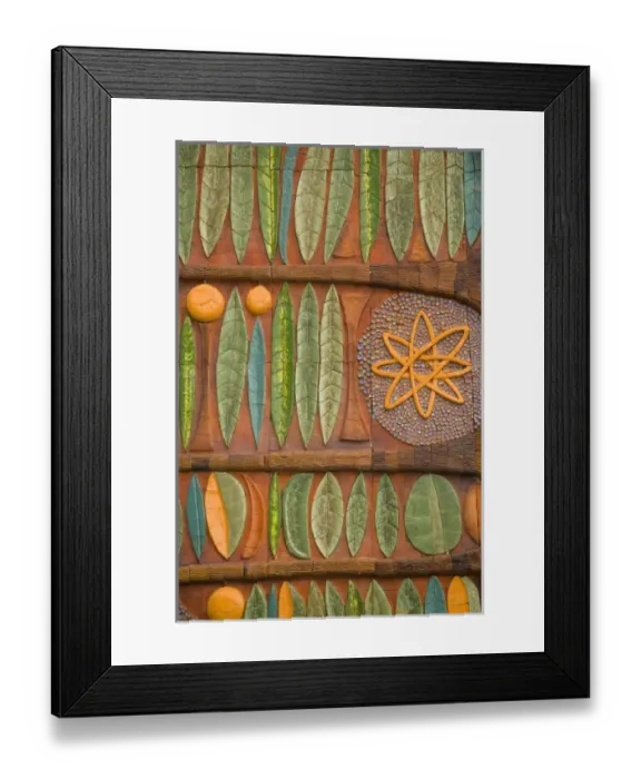 Framed Print : Arbol de la Vida ceramics by Eduardo Vega, University of Cuenca, Cuenca Framed Print : Arbol de la Vida ceramics by Eduardo Vega, University of Cuenca, Cuenca