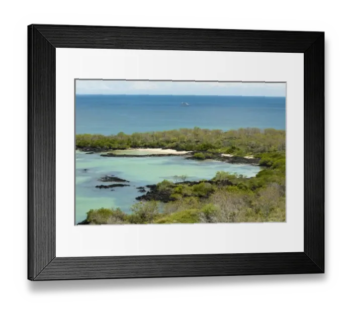 Framed Print : Galapagos Islands, Ecuador. Small bay near Post Office Bay, Isla Santa Maria or Floreana Island Framed Print : Galapagos Islands, Ecuador. Small bay near Post Office Bay, Isla Santa Maria or Floreana Island