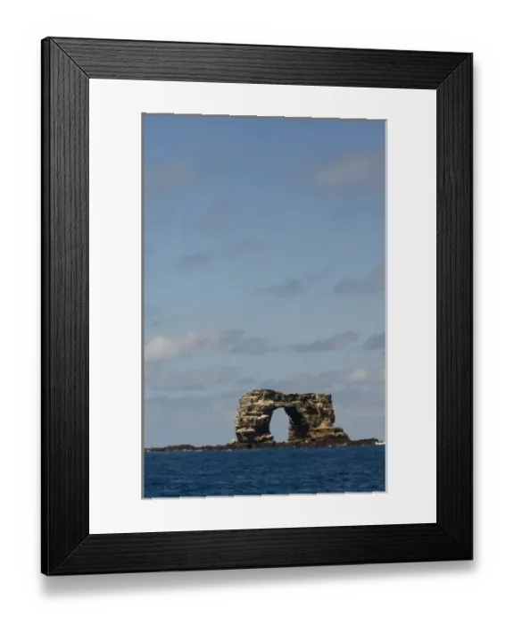 Framed Print : Darwin Arch, Off of Darwin Island, Galapagos Islands, Ecuador