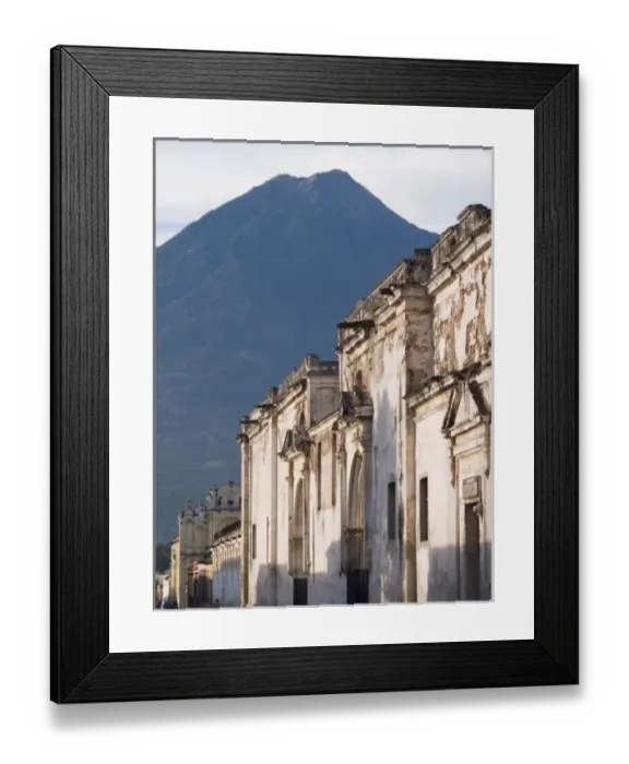 Framed Print : Antigua, Guatemala: Remains of old churches destroyed in earthquales / mudlsides Framed Print : Antigua, Guatemala: Remains of old churches destroyed in earthquales / mudlsides