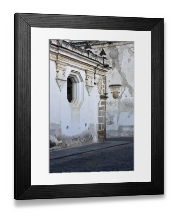 Framed Print : Guatemala, Antigua. Street in Antigua Framed Print : Guatemala, Antigua. Street in Antigua