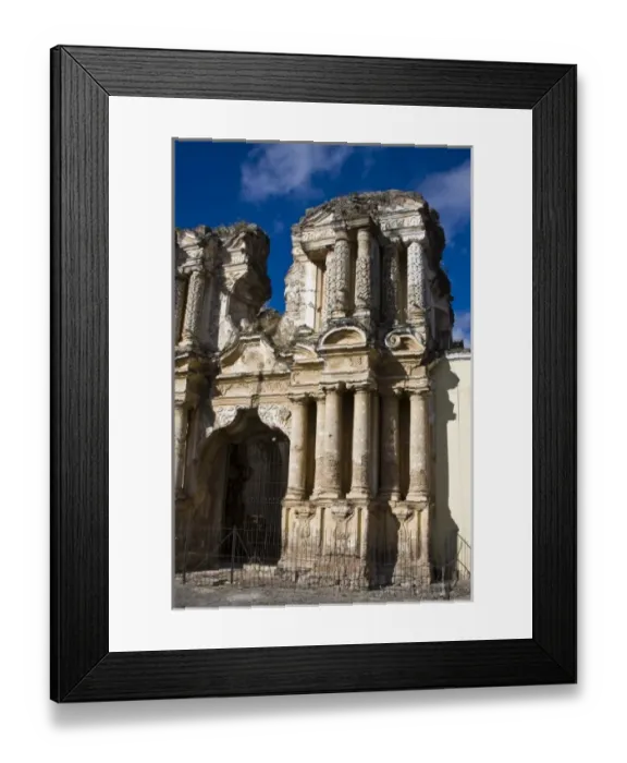 Framed Print : Guatemala, Antigua. El Carmen Church Ruin, or Inglesia de Carmen, Former seat of Framed Print : Guatemala, Antigua. El Carmen Church Ruin, or Inglesia de Carmen, Former seat of
