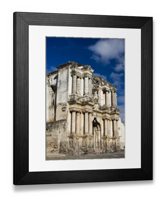 Framed Print : Guatemala, Antigua. El Carmen Church Ruin, or Inglesia de Carmen, Former seat of Framed Print : Guatemala, Antigua. El Carmen Church Ruin, or Inglesia de Carmen, Former seat of