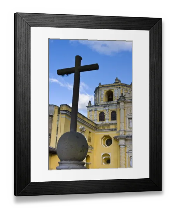 Framed Print : Guatemala, Antigua. The church of La Merced was originally built in 1548. Its present Framed Print : Guatemala, Antigua. The church of La Merced was originally built in 1548. Its present