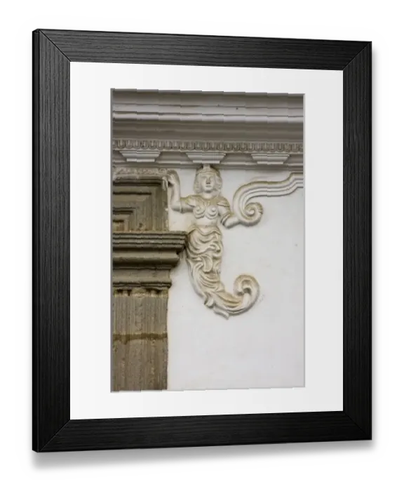 Framed Print : Guatemala, Antigua. Ornate detail on wooden door and trim on a colonial home in Antigua Framed Print : Guatemala, Antigua. Ornate detail on wooden door and trim on a colonial home in Antigua
