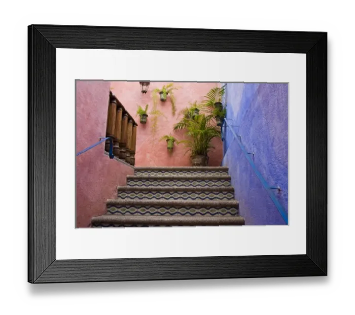 Framed Print : Guatemala, Antigua. Small boutique hotel in Antigua Framed Print : Guatemala, Antigua. Small boutique hotel in Antigua