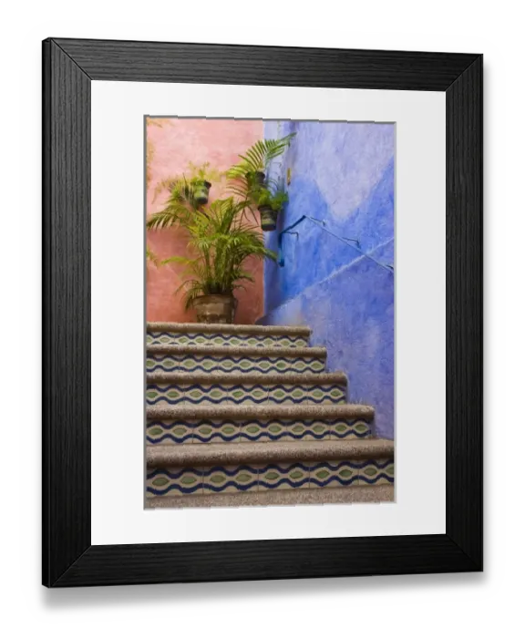 Framed Print : Guatemala, Antigua. Small boutique hotel in Antigua Framed Print : Guatemala, Antigua. Small boutique hotel in Antigua