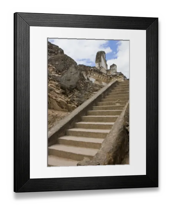 Framed Print : Guatemala, Antigua. La Recoleccion Church of Antigua, built 1701 to 1708; built by Jose de Porres Framed Print : Guatemala, Antigua. La Recoleccion Church of Antigua, built 1701 to 1708; built by Jose de Porres