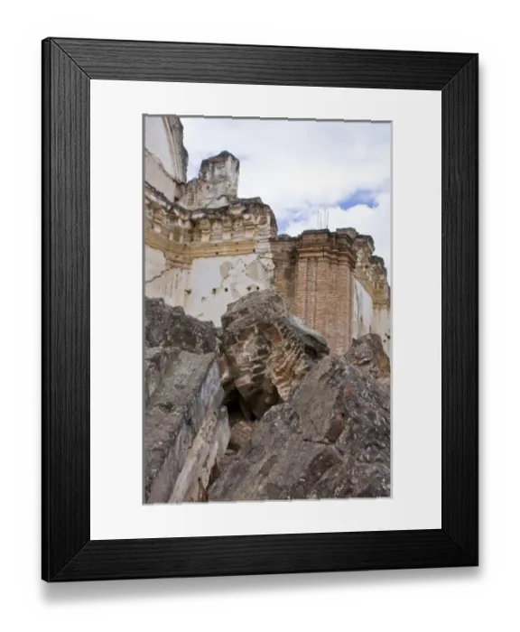 Framed Print : Guatemala, Antigua. La Recoleccion Church of Antigua, built 1701 to 1708; built by Jose de Porres Framed Print : Guatemala, Antigua. La Recoleccion Church of Antigua, built 1701 to 1708; built by Jose de Porres