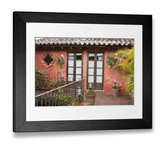 Framed Print : Guatemala, Antigua. Doors leading into room at hotel in Antigua Framed Print : Guatemala, Antigua. Doors leading into room at hotel in Antigua