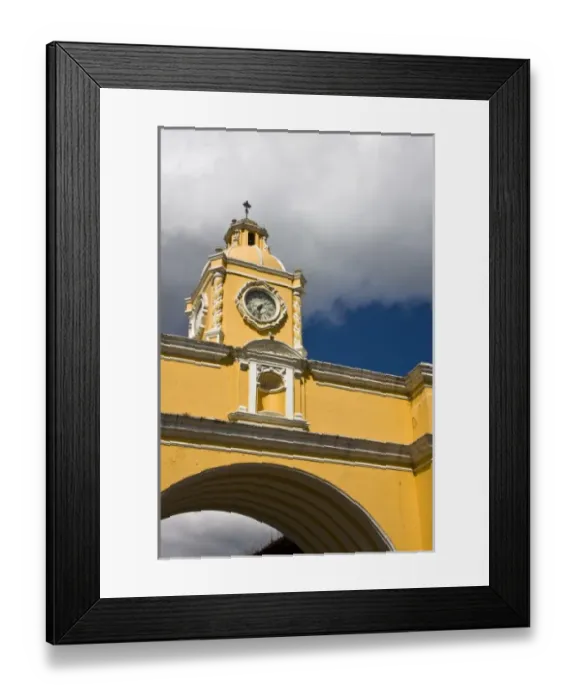 Framed Print : Guatemala, Antigua. Arco de Santa Catarina
